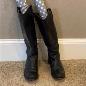 Black Frye riding boots